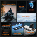 features of LiTime 12V 20Ah marine starting battery