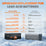 LiTime 280Ah bluetooth battery: upgraded replacement for 12V 300Ah lead-acid; 20+ protections, 4000+ cycles
