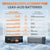 LiTime 280Ah bluetooth battery: upgraded replacement for 12V 300Ah lead-acid; 20+ protections, 4000+ cycles