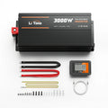 LiTime 12V 3000W Pure Sine Wave Inverter, complete with accessories