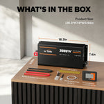 contents of the LiTime 3000W Pure Sine Wave Inverter box
