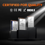 certification information of litime 12v 50ah lifepo4 battery