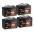 4 pack of litime 12v 100ah battery