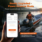 newly upgraded power reserve mode of litime 12v 140ah dual purpose lithium battery
