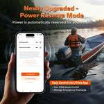 newly upgraded power reserve mode of litime 12v 140ah dual purpose lithium battery