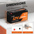 dimension information of litime 12v 230ah lifepo4 battery