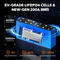 BMS protection information of LiTime 12V 230Ah Plus LiFePO4 Battery 