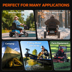 applications of litime 45ah u1 lithium battery - mobility scooter, wheelchair, camping, trolling motor, farm equipment and more