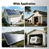 applications of litime 24v 3000w inverter charger - Home ups, farm, solar system and garage