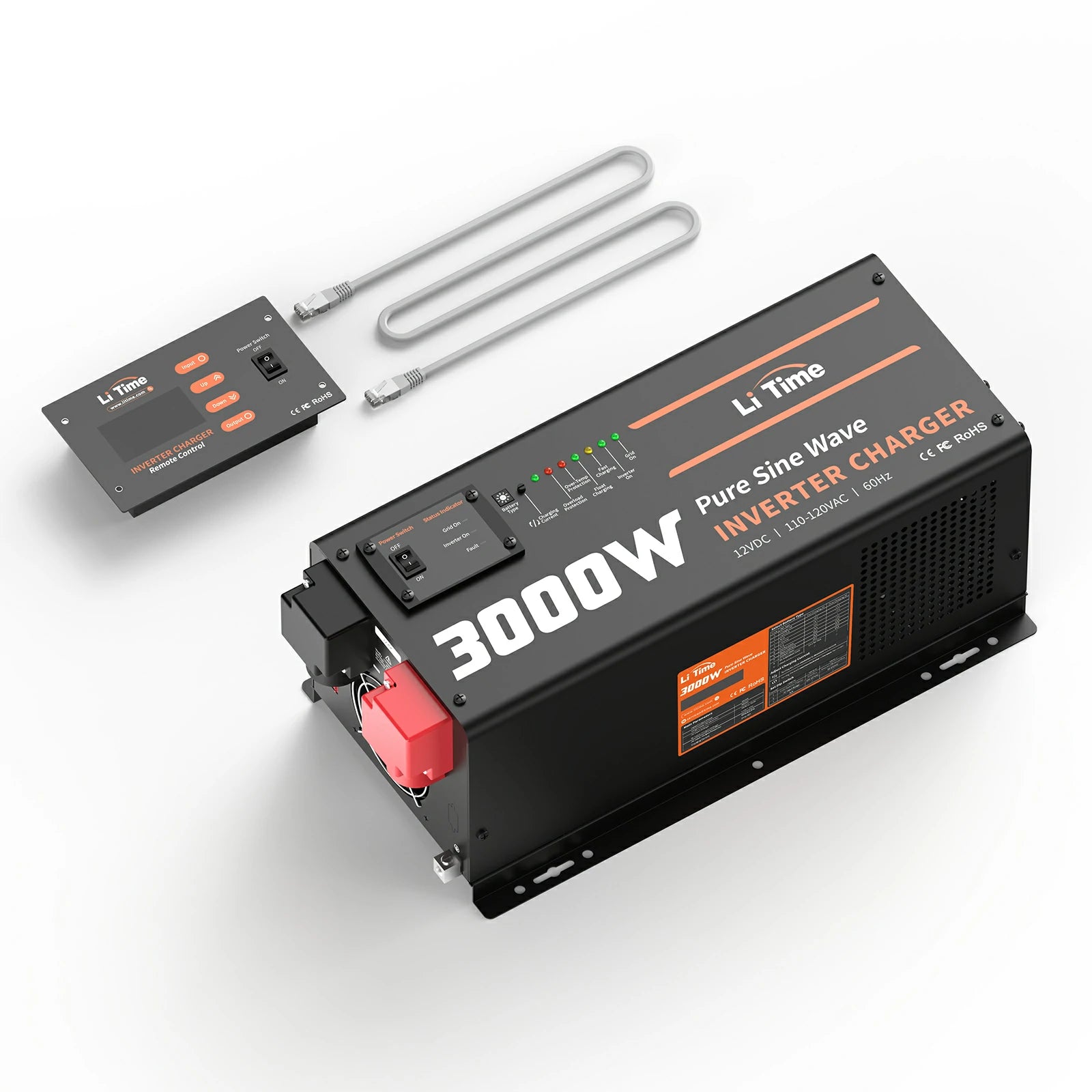 litime 3000 watt inverter charger
