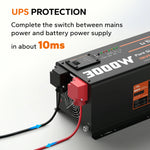 UPS Protection of litime 12v 3000w inverter charger