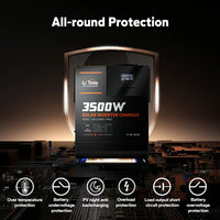 【Pre-order】LiTime 48V 3500 Watt Pure Sine Wave All in One Solar Inverter Charger for Home