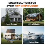 wide application of litime 60a mppt: home storage, off-grid, rv, and boat
