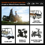 LiTime 48V lithium golf cart battery's compatibility with various vehicles