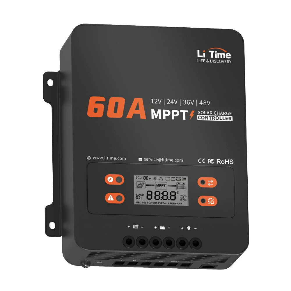 surface of litime 60 amp mppt
