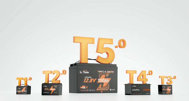 LiTime battary T5.0 TECH REVOLUTION