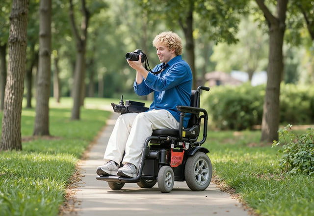 power electric wheelchairs with litime lithium batteries