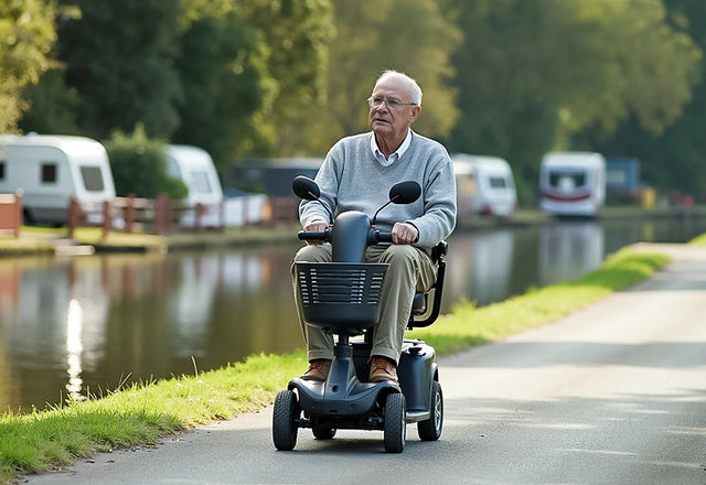 power mobility scooter with litime lithium batteries