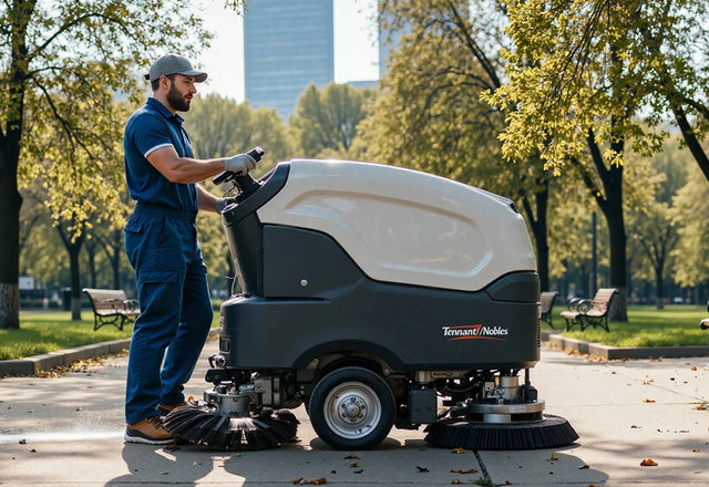 power clean sweeper with litime wheelchair lithium battery