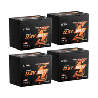 4 packs of 12v 100ah group 24 marine starting battery