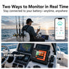 LiTime 36V 100Ah Bluetooth Marine LiFePO4 Battery
