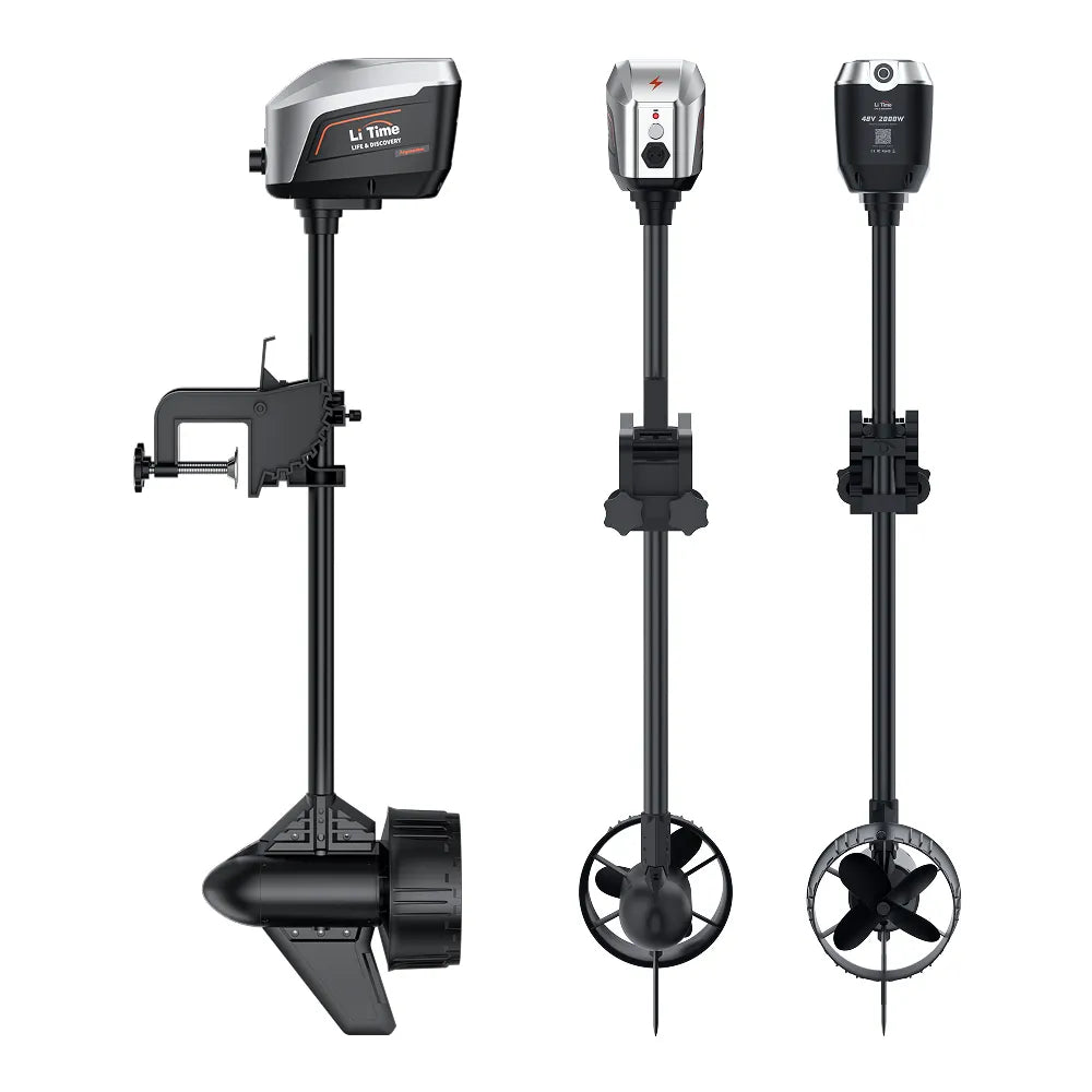 LiTime Argoseeker A2 48V2000W/5HP Electric Outboard Motor【 Limited $250 OFF Code: LTAS2 】
