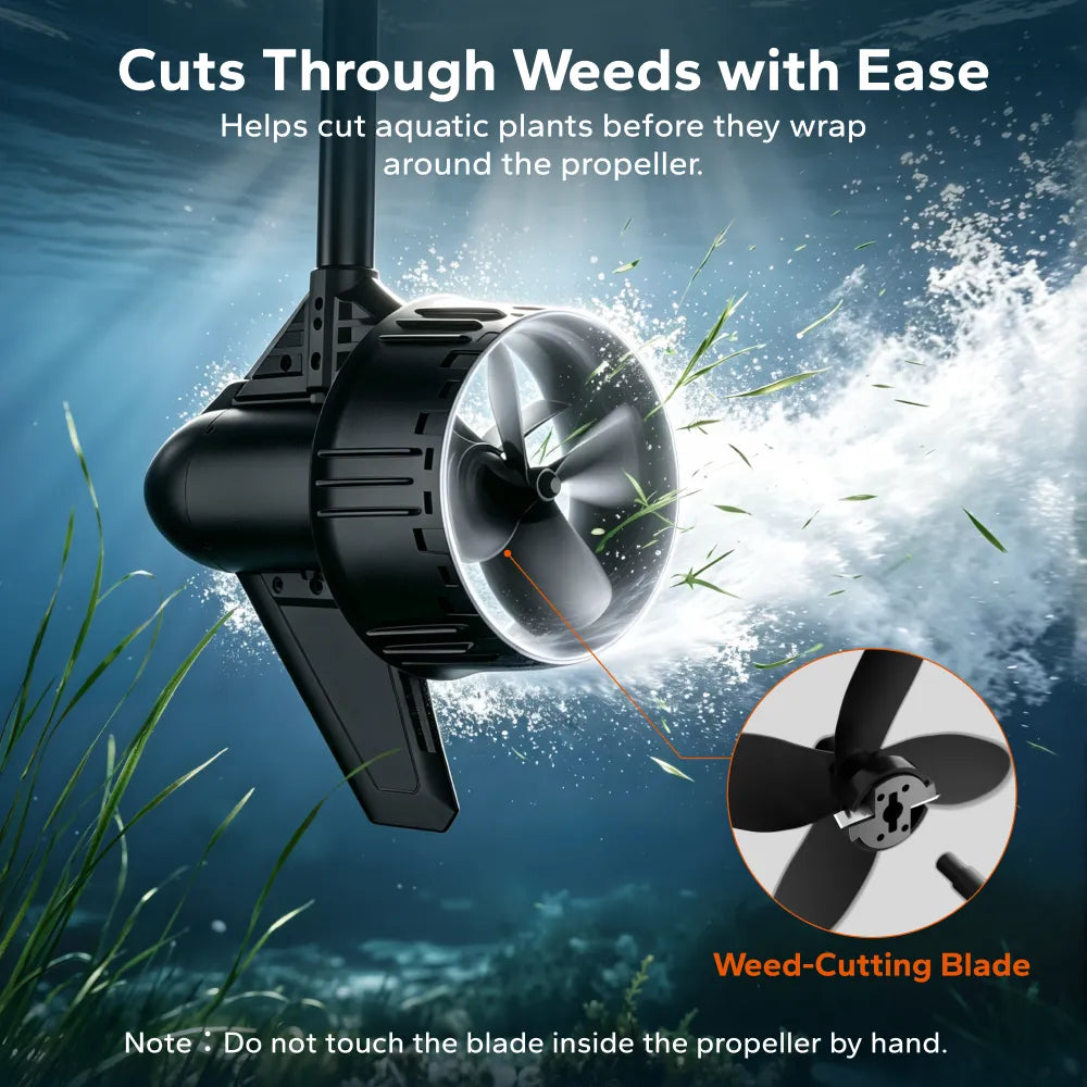 LiTime Argoseeker A2 48V2000W/5HP Electric Outboard Motor【 Limited $250 OFF Code: LTAS2 】