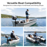 LiTime Argoseeker A2 48V2000W/5HP Electric Outboard Motor【 Limited $250 OFF Code: LTAS2 】