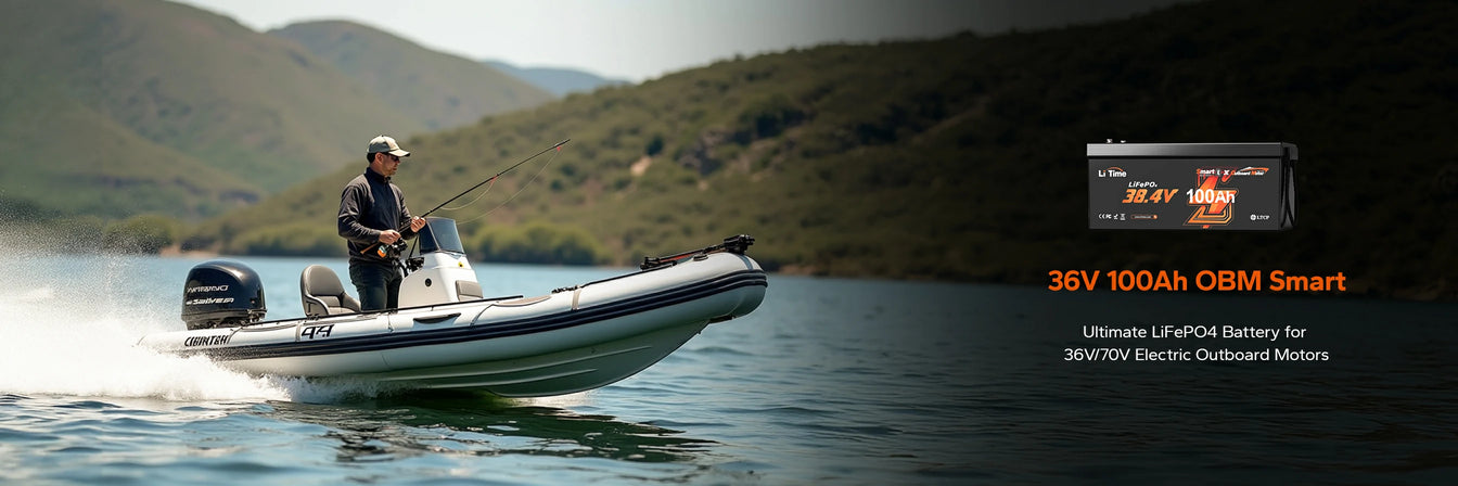 litime lithium marine best seller - 36v 100ah lithium outboard / trolling motor battery
