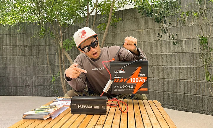 litime off-grid battery review: powerful 100Ah mini. Great for portable power