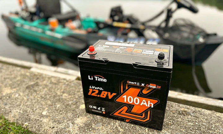 LiTime customer reviews of litime group 24 lithium bluetooth battery by a boat