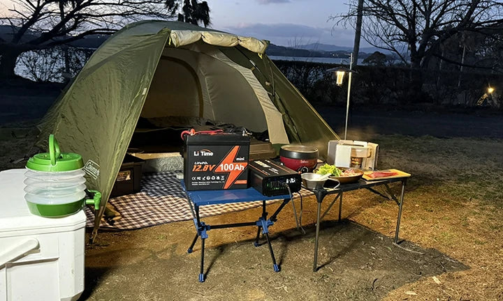 litime customer review of using 12v 100ah mini for off-grid living setup