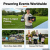 litime lifepo4 lithium battery powering events worldwide