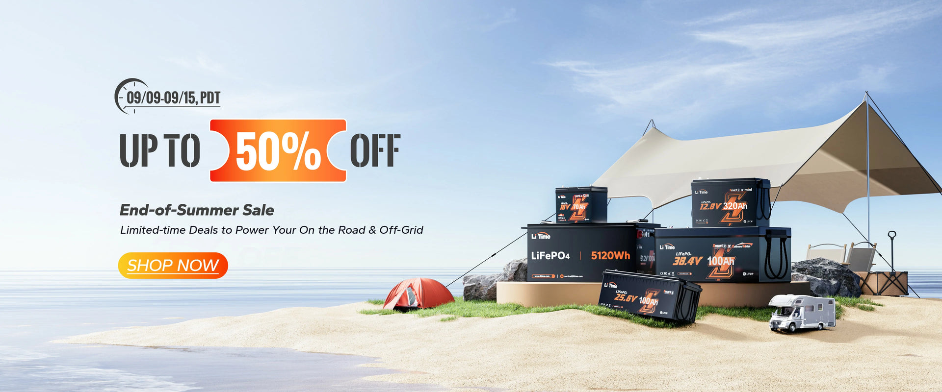 banner of en-of-summer sale