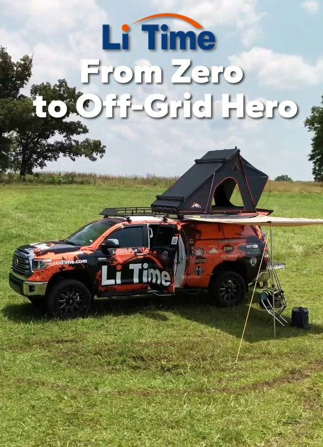 Jay's DIY Van, Powered by the LiTime Slim Battery