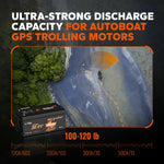 stronger discharge capacity of litime 36v 100ah lithium battery for autoboat gps trolling motor