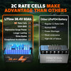 2c rate lifepo4 cells of litime lithium battery