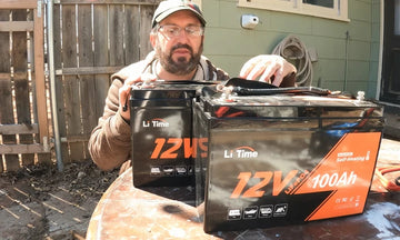 litime customer feedback of 12v 100ah self heating battery for cold weather using