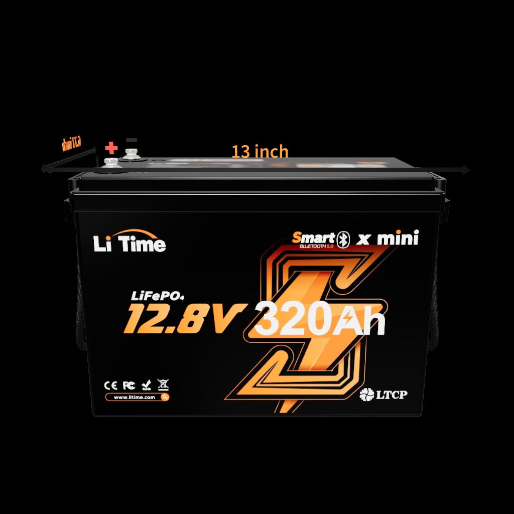 LiTime 12V 320ah mini lifepo4 lithium battery