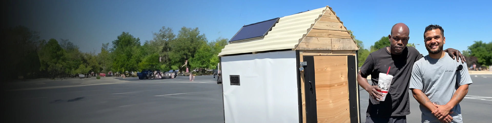 litime powers a mobile home for the homeless