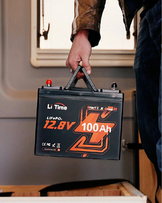 Off Grid Freedom with LiTime 12.8V 100Ah Lithium Battery