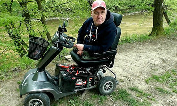 litime wheelchair replacement battery customer feedback with a man installed batteries in mobility scooter