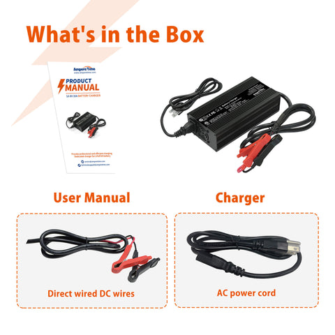 Ampere Time Stable Voltage 14.6V 20A Lithium Iron Phosphate Battery Charger Ampere Time