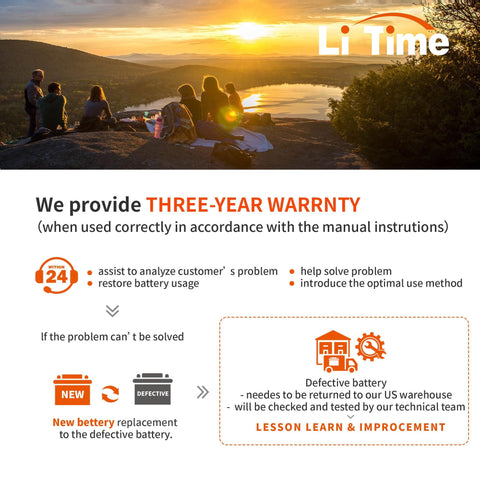 great customer service of litime 12v 12ah lithium battery for fish finder